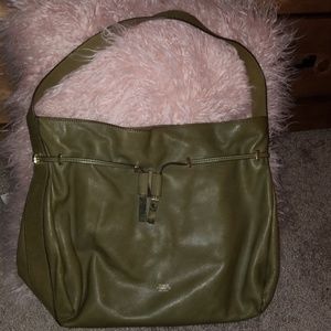 Vince Camuto Olive Green Shoulder Bag